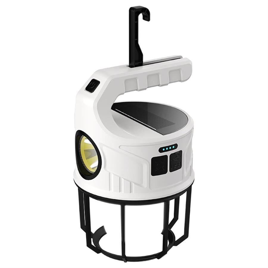 Ayt Powermaster Solar Güneş Enerjili Şarjlı Kamp Lambası Aydınlatma Fener Işıldak