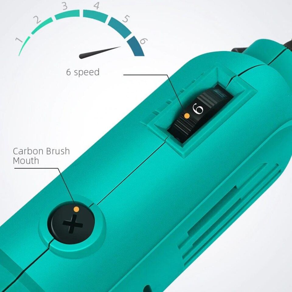 Die Grinder 180 Parça El Matkap Seti Ahşap Hobi İşleri İçin Zımpara Taşlama Freze Matkap Gravür Seti