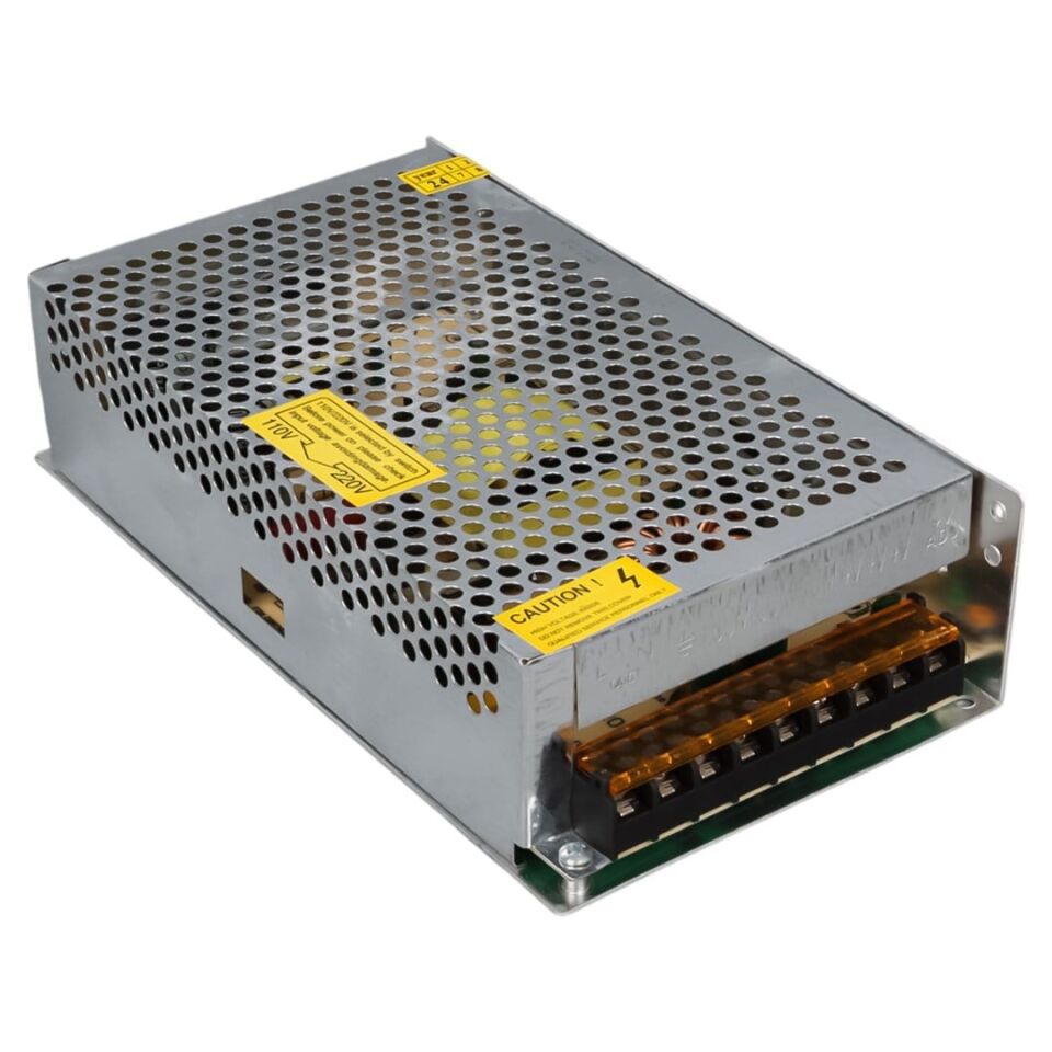 Ayt Powermaster 12 Volt 20 Amper 240 Watt Metal Kasa Adaptör Şerit Led Adaptörü