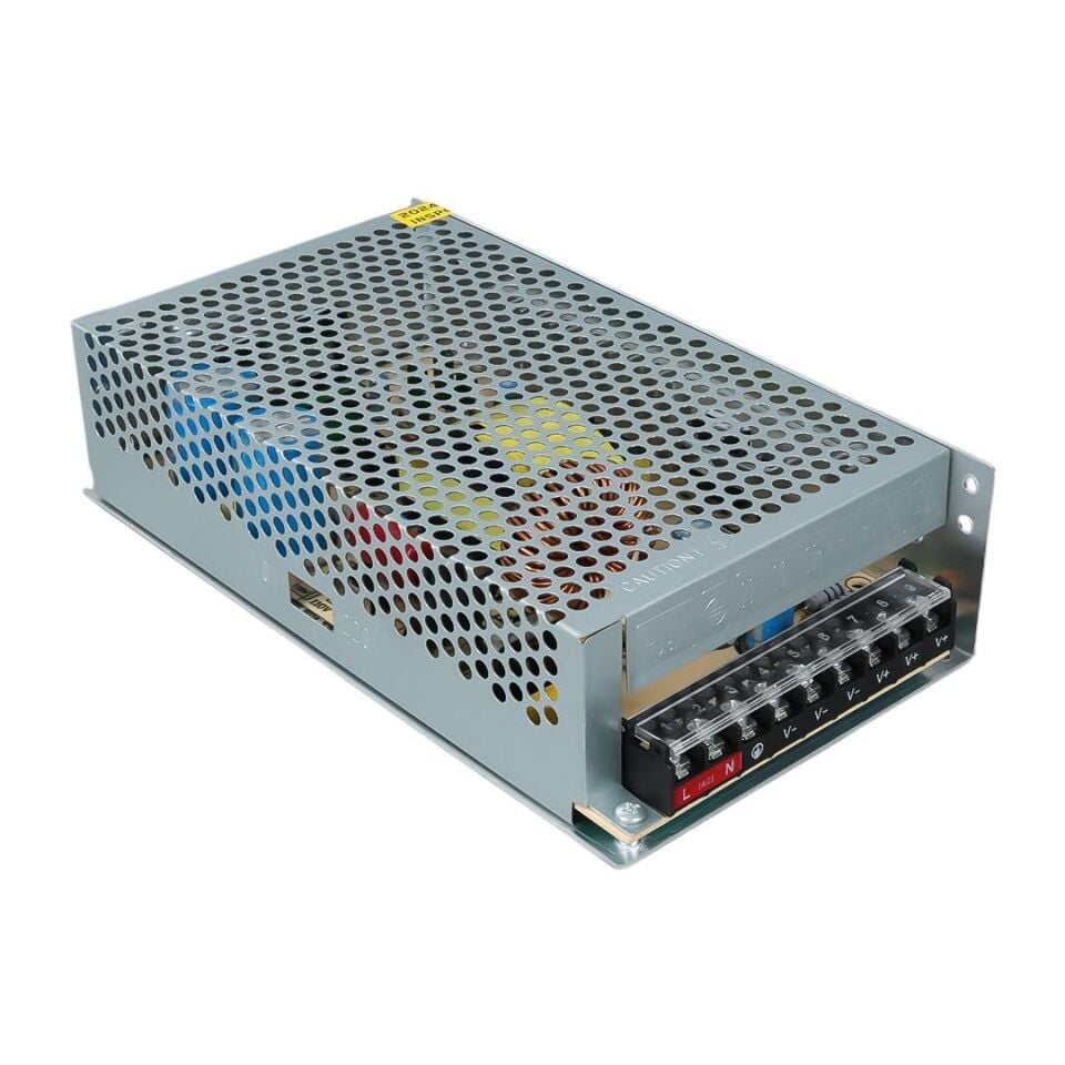 Ayt Powermaster 12 Volt 20 Amper 240 Watt Metal Kasa Adaptör Şerit Led Adaptörü