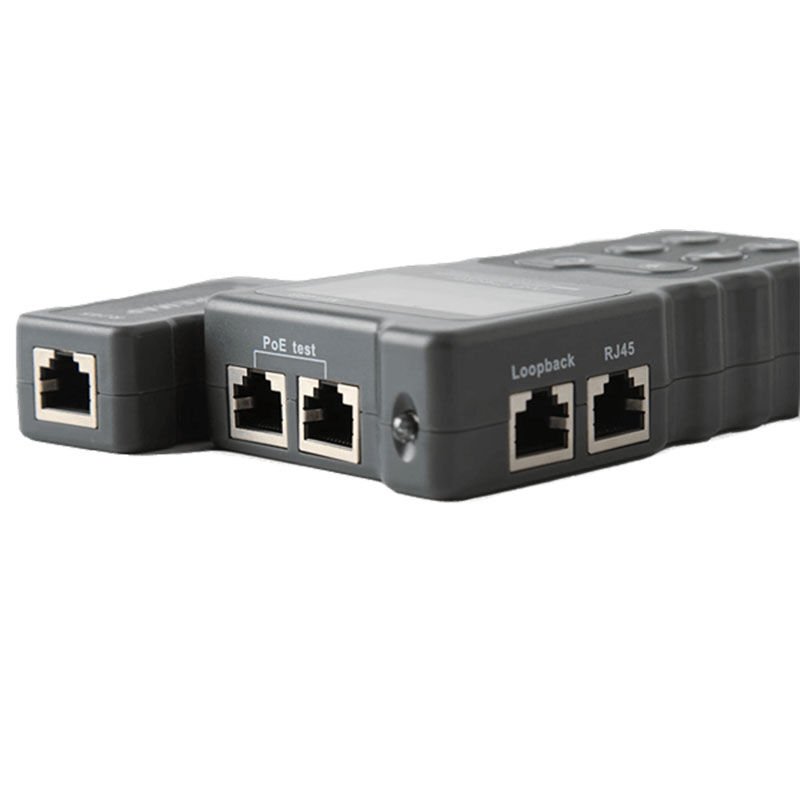 Ayt Noyafa NF-488 Digital Ağ Kablosu Ethernet Süreklilik Poe Test Cihazı İnternet Kablosu Ölçüm Aleti