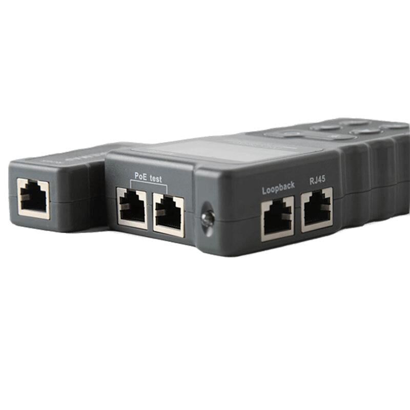 Ayt Noyafa NF-488 Digital Ağ Kablosu Ethernet Süreklilik Poe Test Cihazı İnternet Kablosu Ölçüm Aleti