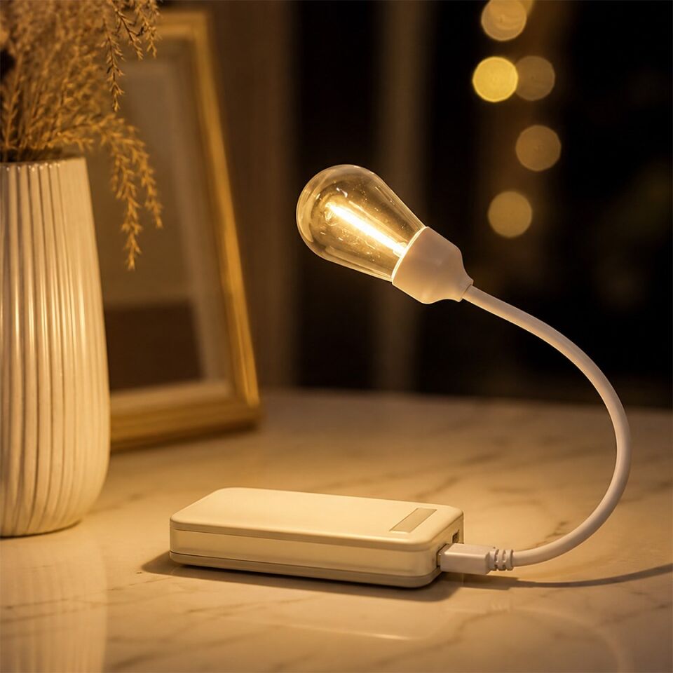 Powermaster PM-25790 Esnek Usb'li Ledli Gece Lambası