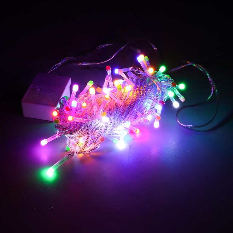 Winnboss WN-1182 RGB Renkli 10 Metre Dekoratif Led Yılbaşı Işığı 5 Watt Aydınlatma AC220V