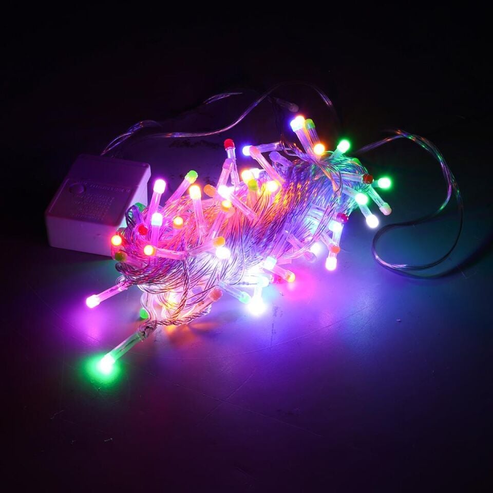 Winnboss WN-1182 RGB Renkli 10 Metre Dekoratif Led Yılbaşı Işığı 5 Watt Aydınlatma AC220V
