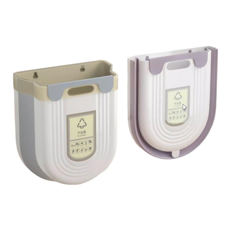 Sunup Sn-14644 Katlanabilir Körüklü Mutfak Banyo Tuvalet İçin Çöp Kovası