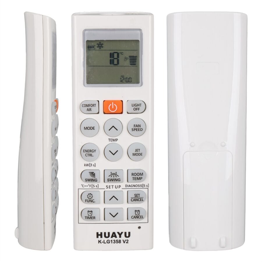 Huayu K-LG1358 V2 LG - Beko - Arçelik A/C Akıllı Universal Klima Kumandası