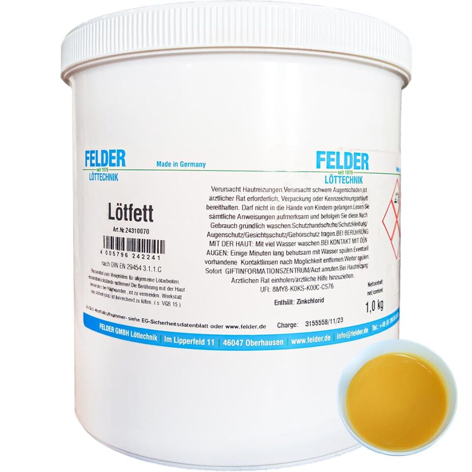 Lötfett Felder EL 42 58 SMD Soft Solder Pasta Lehim Temizleme Oksit Temizlik Havya Ucu Temizleyici