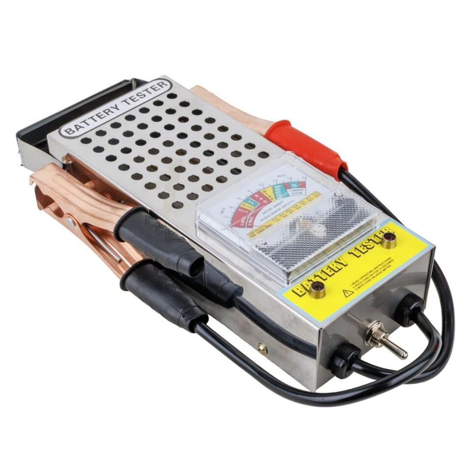 Powermaster Pm-15916 6-12 Volt 100Amper Analog Batarya Akü Ölçü Test Aleti Ölçüm Cihazı