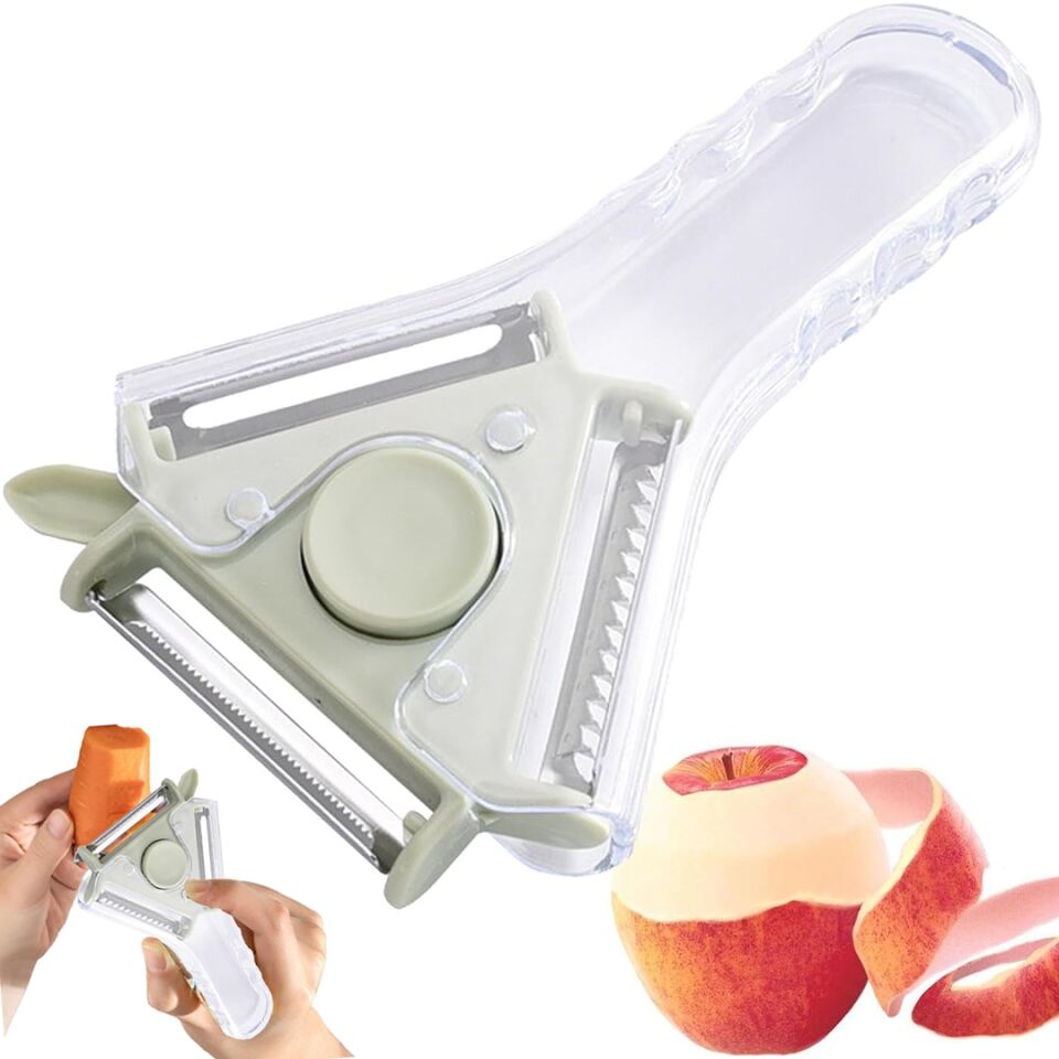 Sunup SN-29256 Çok Amaçlı 3İn1 Pratik Sebze-Meyve Soyucu