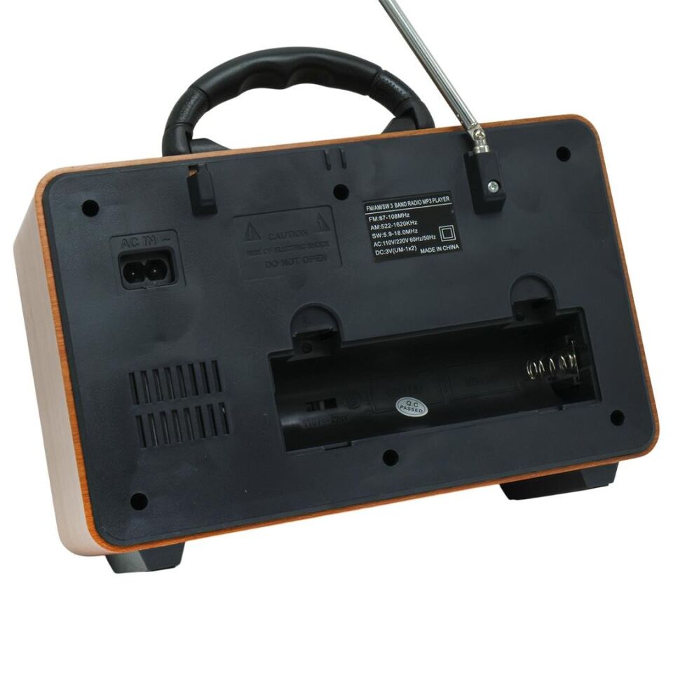 MAGICVOICE MV-115BT USB/SD/FM/BLUETOOTH DESTEKLİ NOSTALJİK RADYO