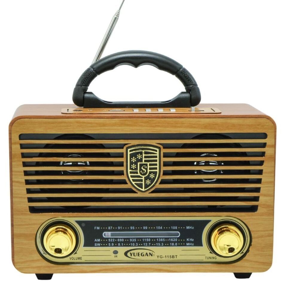 MAGICVOICE MV-115BT USB/SD/FM/BLUETOOTH DESTEKLİ NOSTALJİK RADYO