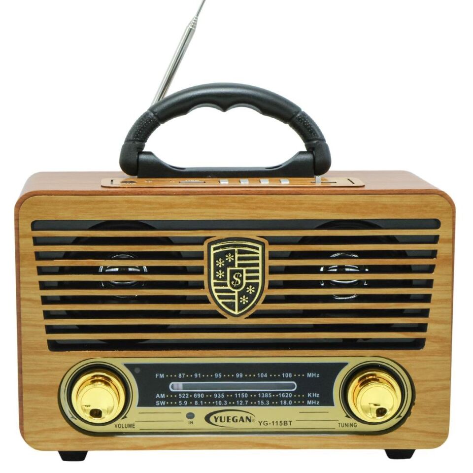 MAGICVOICE MV-115BT USB/SD/FM/BLUETOOTH DESTEKLİ NOSTALJİK RADYO