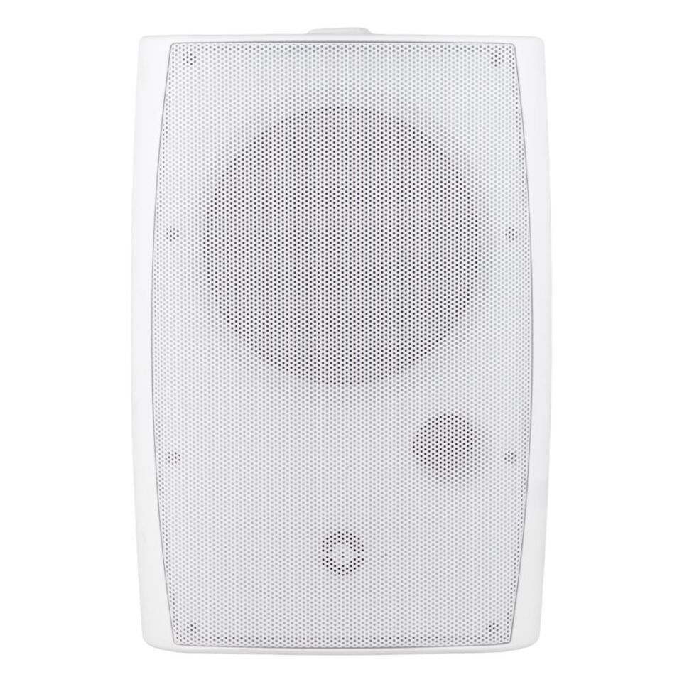 Ayt Magicvoice MV-20969 İki Yollu 8 20cm 250W 100V Trafolu Beyaz Duvar Tipi Hoparlör Cami Okul Salonu Hoparlörü