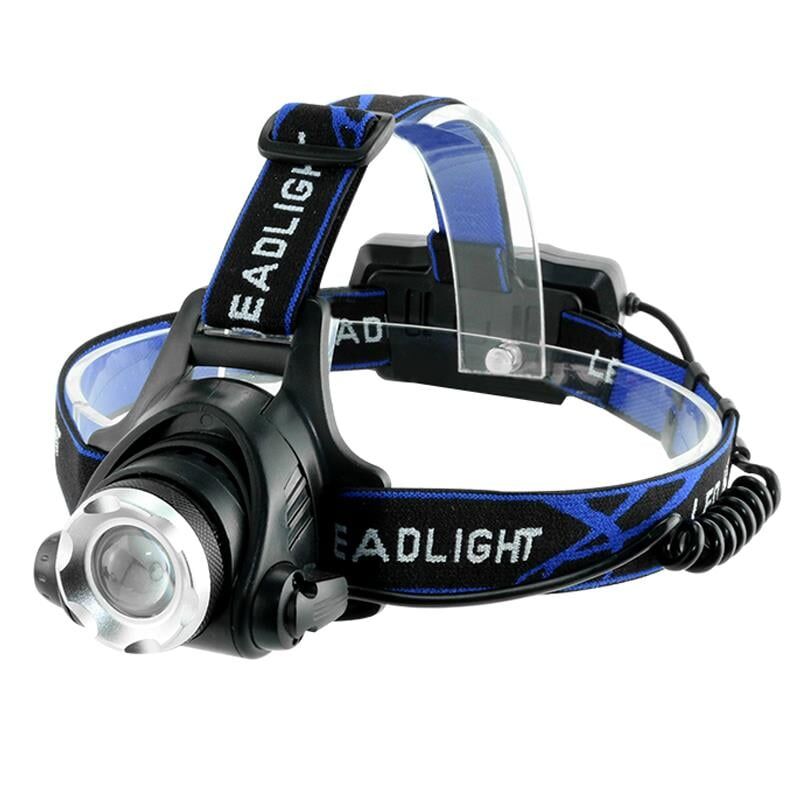 Powermaster MX-19 Şarjlı Üç Modlu Kafa Lambası Feneri Işıldak Kamp Orman Doğa Yürüyüşü Işığı