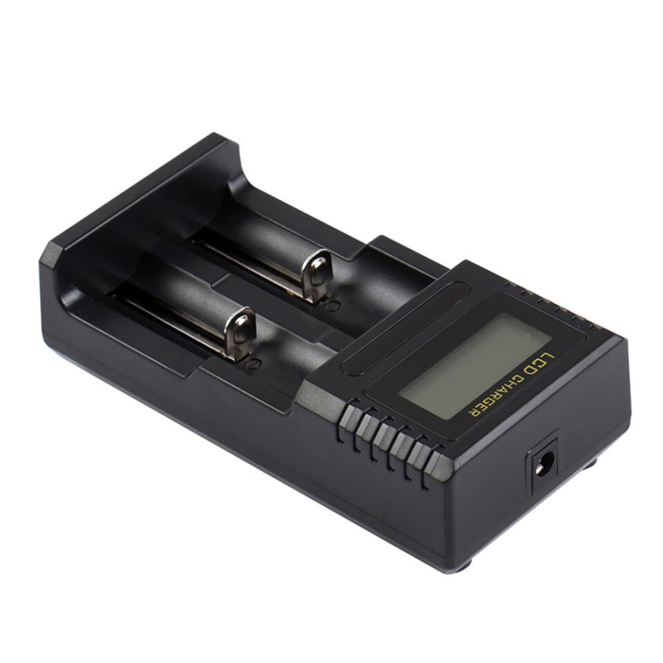 Powermaster  4.2 Volt 2 x 0.5 Amper Pil Şarj Cihazı Li-on Pil Şarj Aleti AA AAA Ni-MH 26650 18650 18350 17500