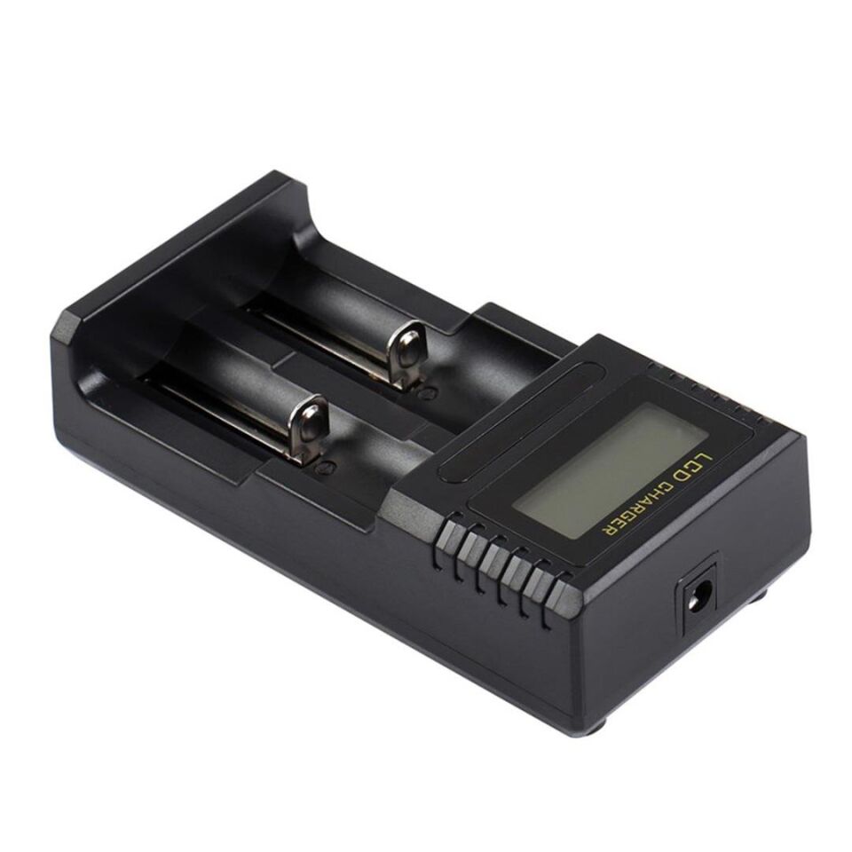 Powermaster  4.2 Volt 2 x 0.5 Amper Pil Şarj Cihazı Li-on Pil Şarj Aleti AA AAA Ni-MH 26650 18650 18350 17500
