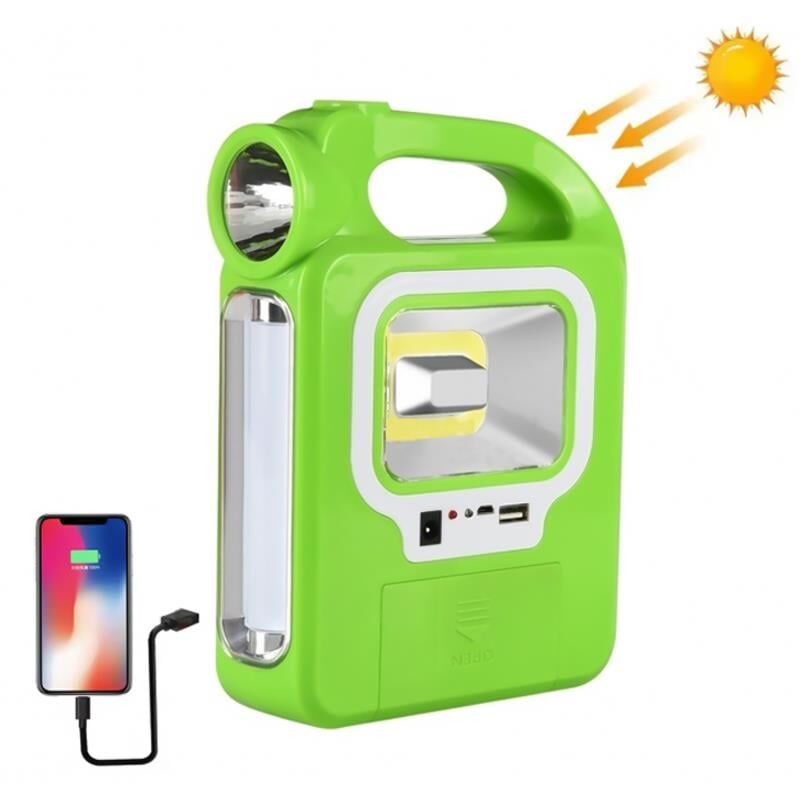 Powermaster HB-6399B Solar Güneş Enerjili Powerbank Özellikli Kamp Aydınlatması Çalışma Lambası Işıldak Fener