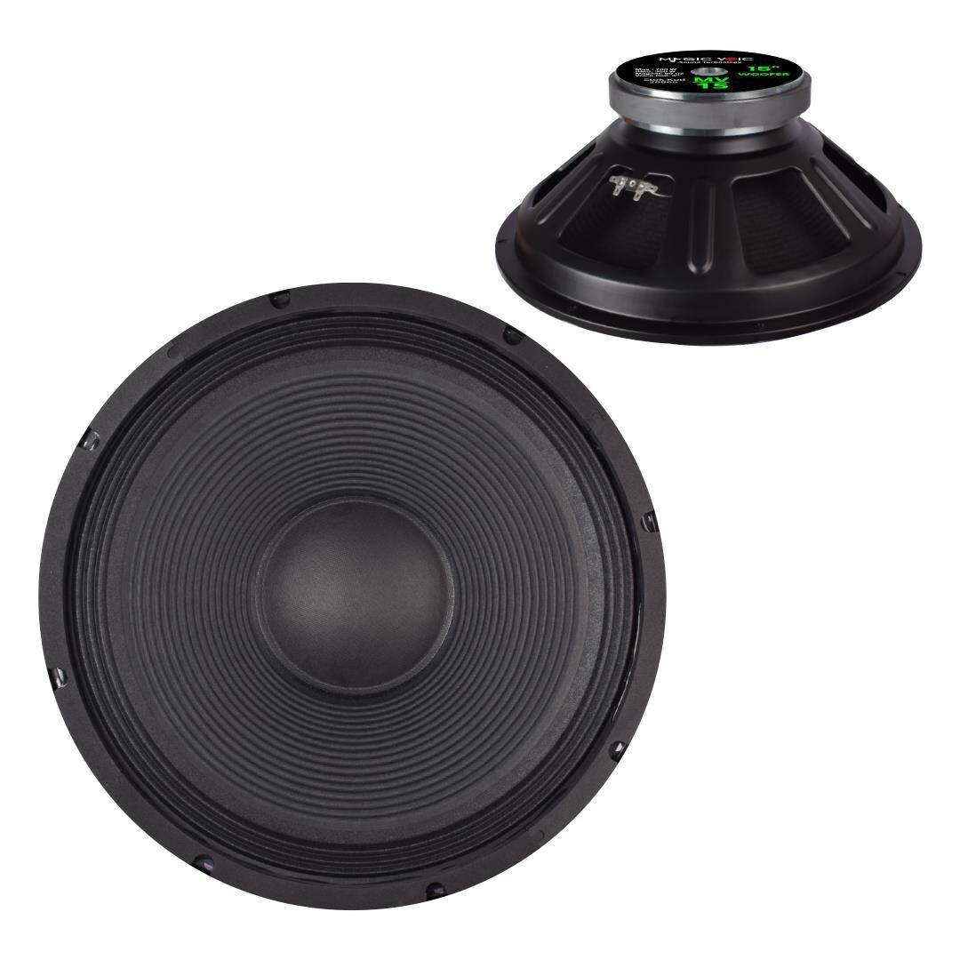 Ayt Magicvoice MV-15 Maks. 700 Watt Rms 350 Watt 15 İnç Siyah 38 Cm Woofer Yedek Hoparlör