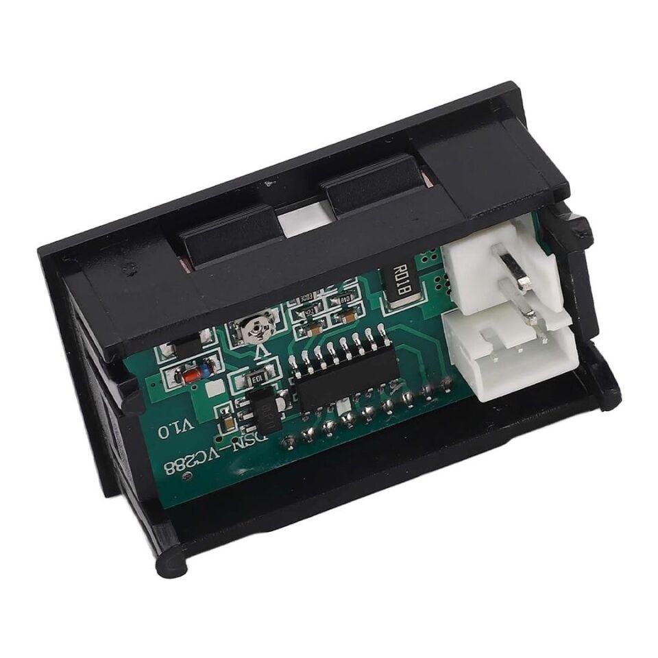 Powermaster IC278B Dijital Volt Ampermetre DC Pano Tip Voltmetre Voltaj Ölçüm Gösterge Cihazı