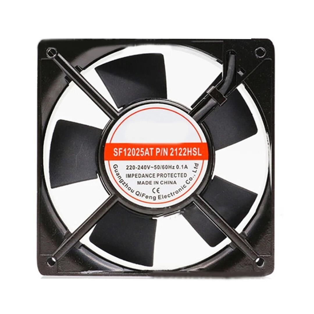 Ayt Powermaster 120X120X25 mm 220 Volt Fan Bilgisayar Pc Kasa Soğutma Fanı Soğutucu Fan 12x12 Cm