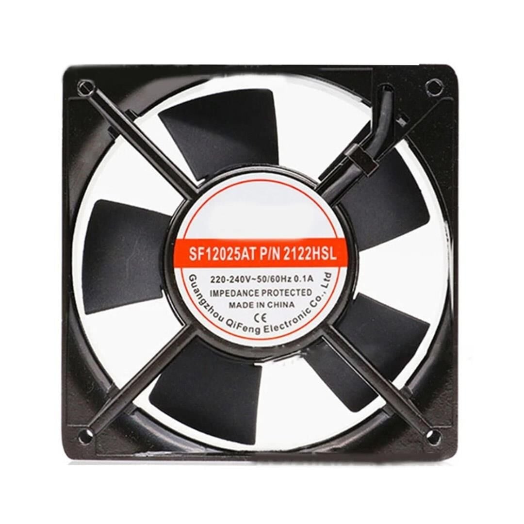 Ayt Powermaster 120X120X25 mm 220 Volt Fan Bilgisayar Pc Kasa Soğutma Fanı Soğutucu Fan 12x12 Cm