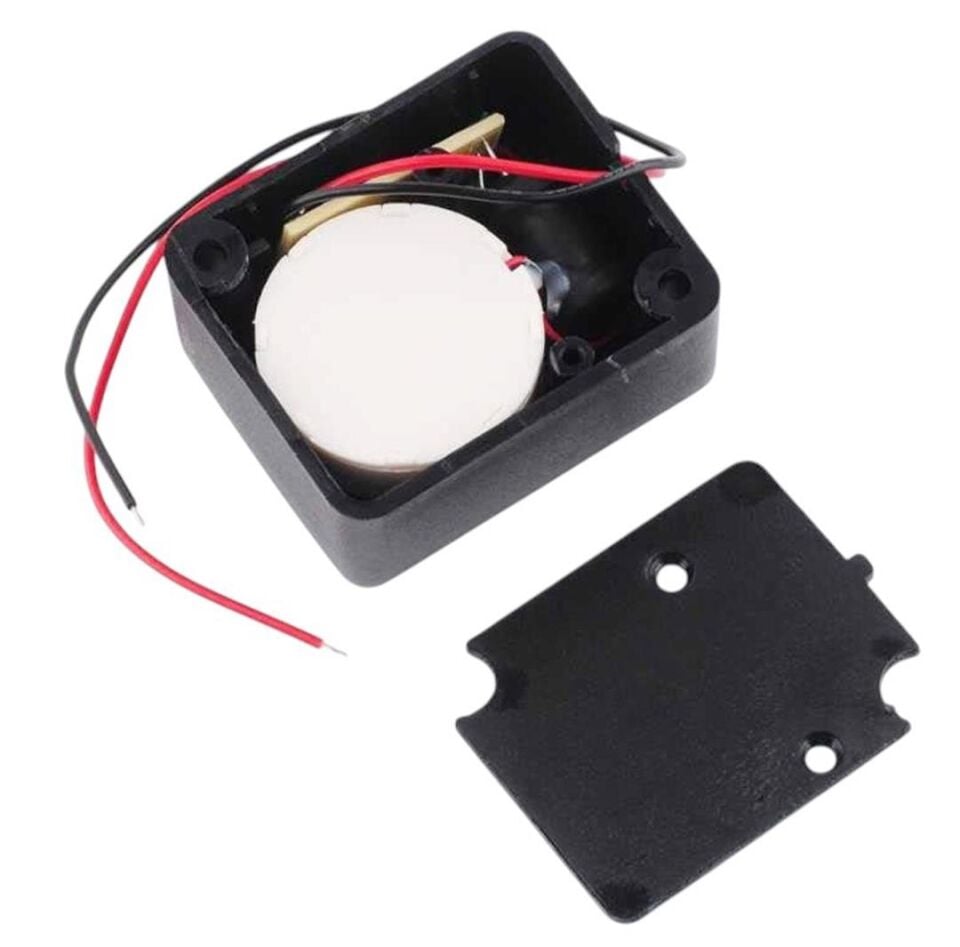 12 Volt Dc Devreli Kablolu Siren Ses Buzzer IC-221A