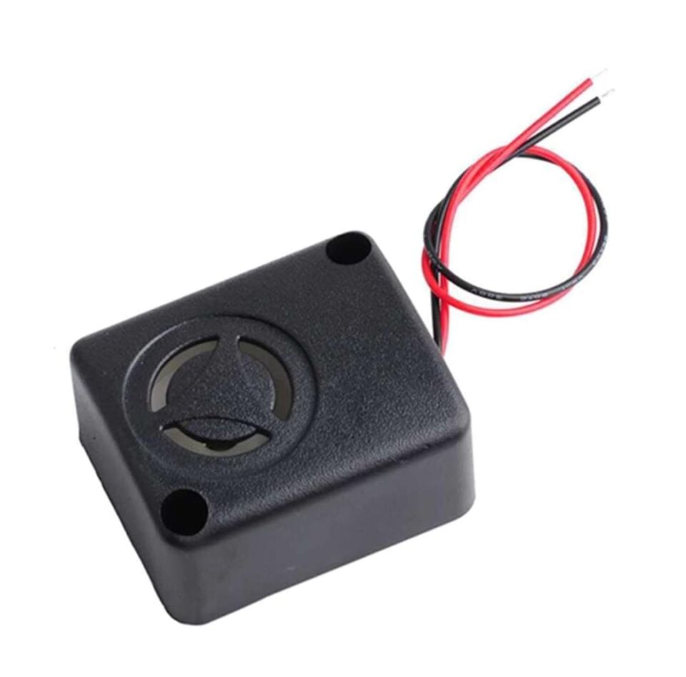 12 Volt Dc Devreli Kablolu Siren Ses Buzzer IC-221A