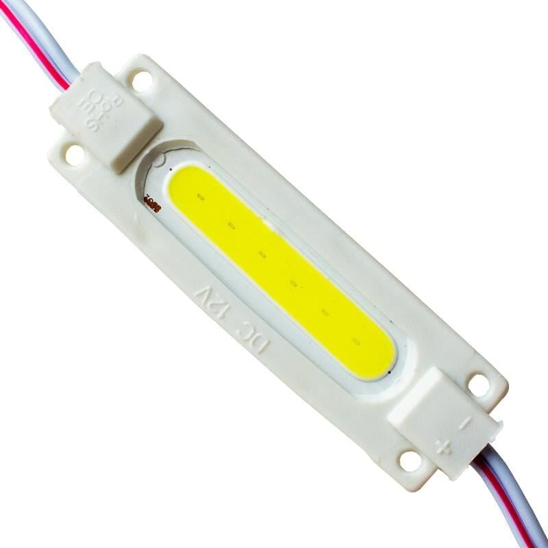 Powermaster Oval Cob Led 19X65 Mm Kasalı Kapaksız