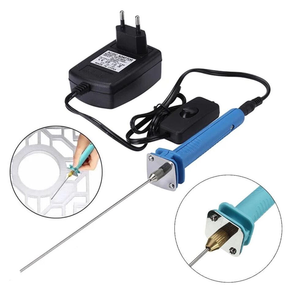 Powermaster PM-26761 Elektrikli DIY Nokta Kaynak Kalemi 10 Cm