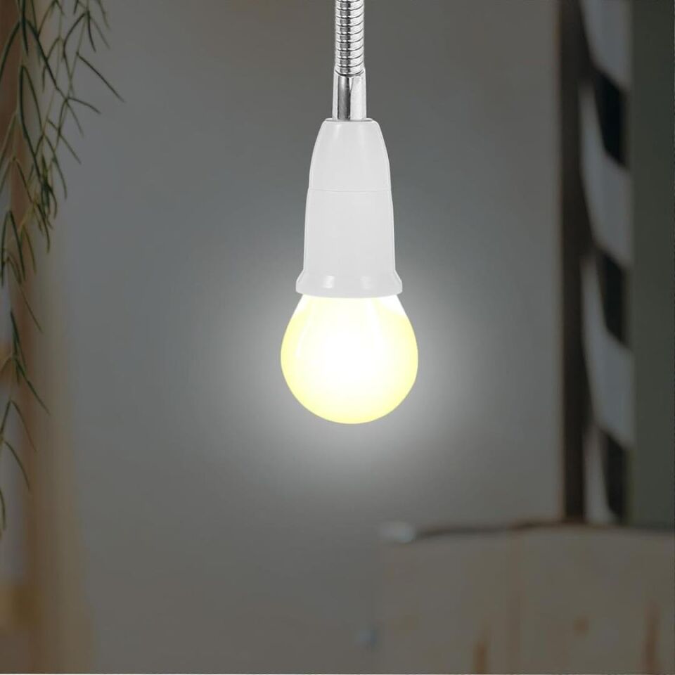 Powermaster PM-26714 Esnek E27 Lamba Tutucu Duy Lamba Ampul Uzatıcı 39.5 Cm