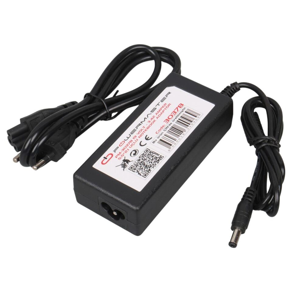 Powermaster 19 Volt 3.42 Amper Acer Uyumlu Notebook Adaptör 5.5*2.1 Uç