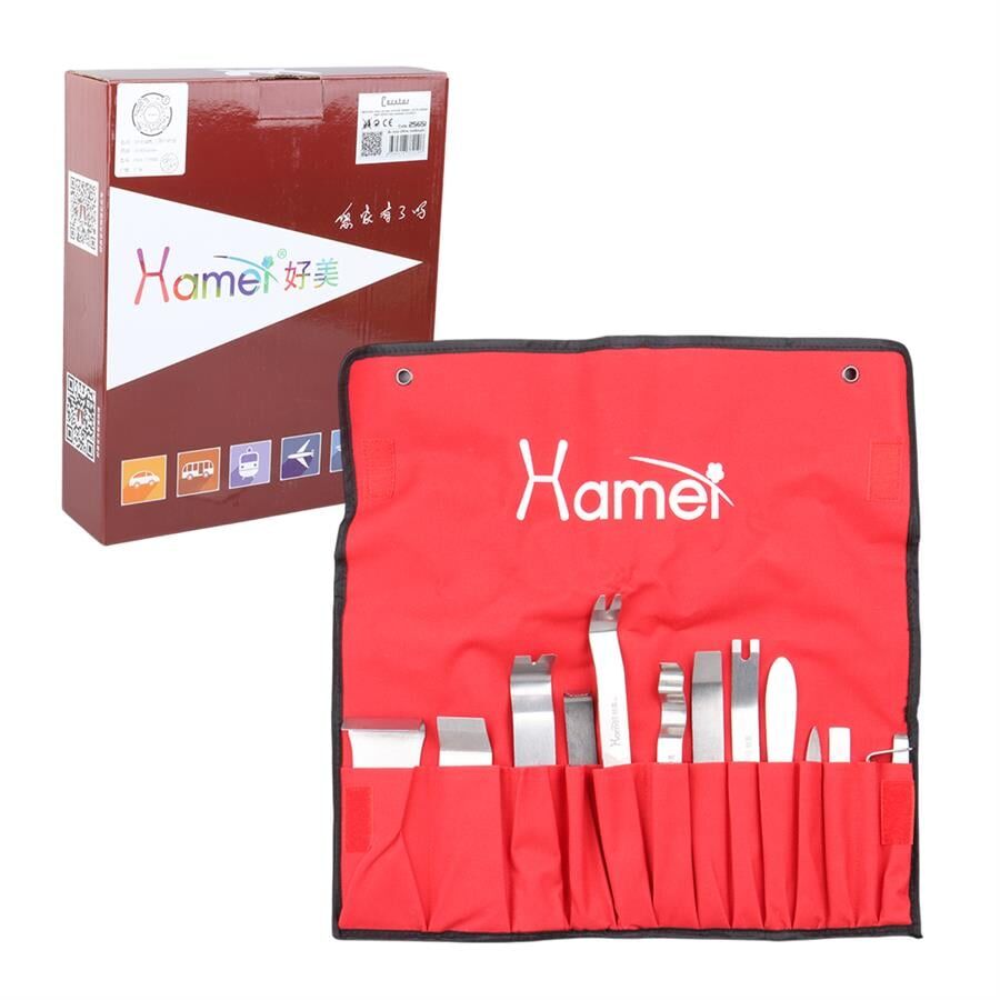 Ayt Carstar Hm-1398a Oto Araç İçi Ses Sistemi Lastik Kapı Sökme Düzeltme Çıkartma Aparatı Torpido Sökücü