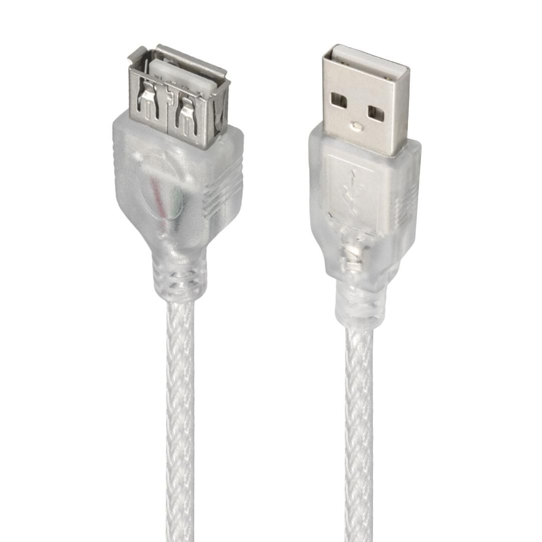 USB Uzatma Kablosu Erkek Dişi Usb Soketli Kablo Usb Uzatıcı 3 Metre