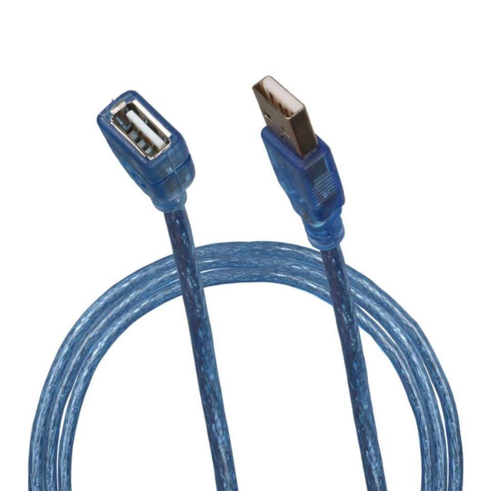USB Uzatma Kablosu Erkek Dişi Usb Soketli Kablo Usb Uzatıcı 3 Metre