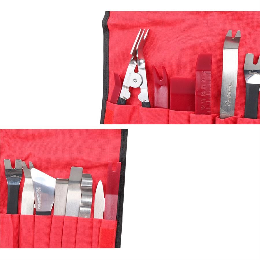Ayt Carstar Hm-1498 Oto Araç İçi Ses Sistemi Lastik Kapı Sökme Düzeltme Çıkartma Aparatı Torpido Sökücü