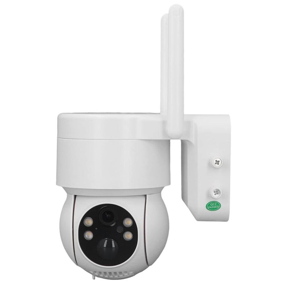 Ayt Powermaster PM-26196 Solar Güneş Panelli Dış Mekan Wifi Kamera İp Kamera 4 MP 1080P Icsee Telefondan İzlenebilir