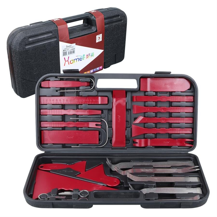 Ayt Carstar Hm-3698 Oto Araç İçi Ses Sistemi Lastik Kapı Sökme Düzeltme Çıkartma Aparatı Torpido Sökücü