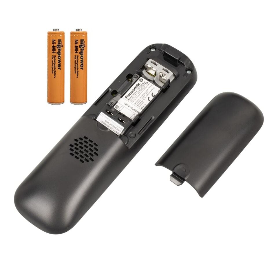 Panasonic KX-TG6811 Dect Telsiz Telefon Siyah Arayan Numarayı Gösterir Bebek Telsizi Oda Dinleme