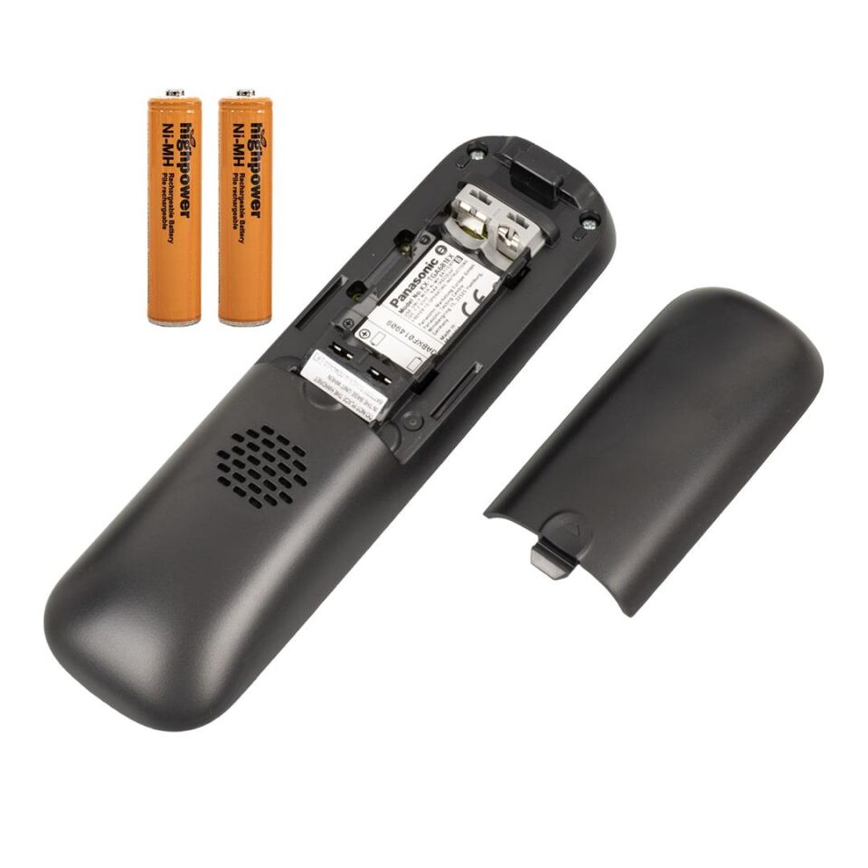 Panasonic KX-TG6811 Dect Telsiz Telefon Siyah Arayan Numarayı Gösterir Bebek Telsizi Oda Dinleme