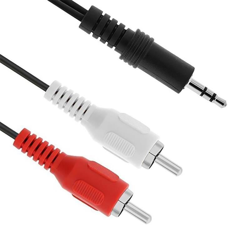 Powermaster 2 RCA Erkek 3.5 Mm Stereo Erkek 1.5 Metre Kablo