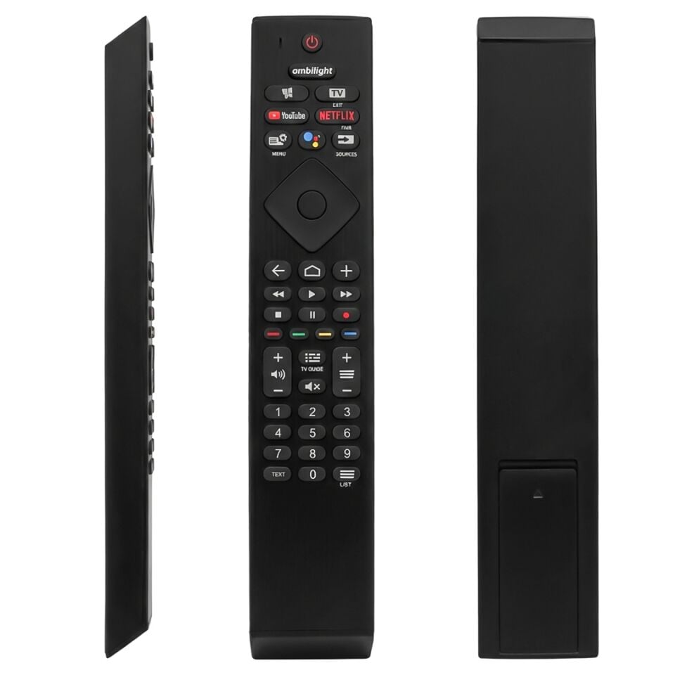 Weko Philips Netflix - Youtube Ambılıght Tuşlu Ses Komutsuz Mikrofonlu LCD - Led TV Kumanda