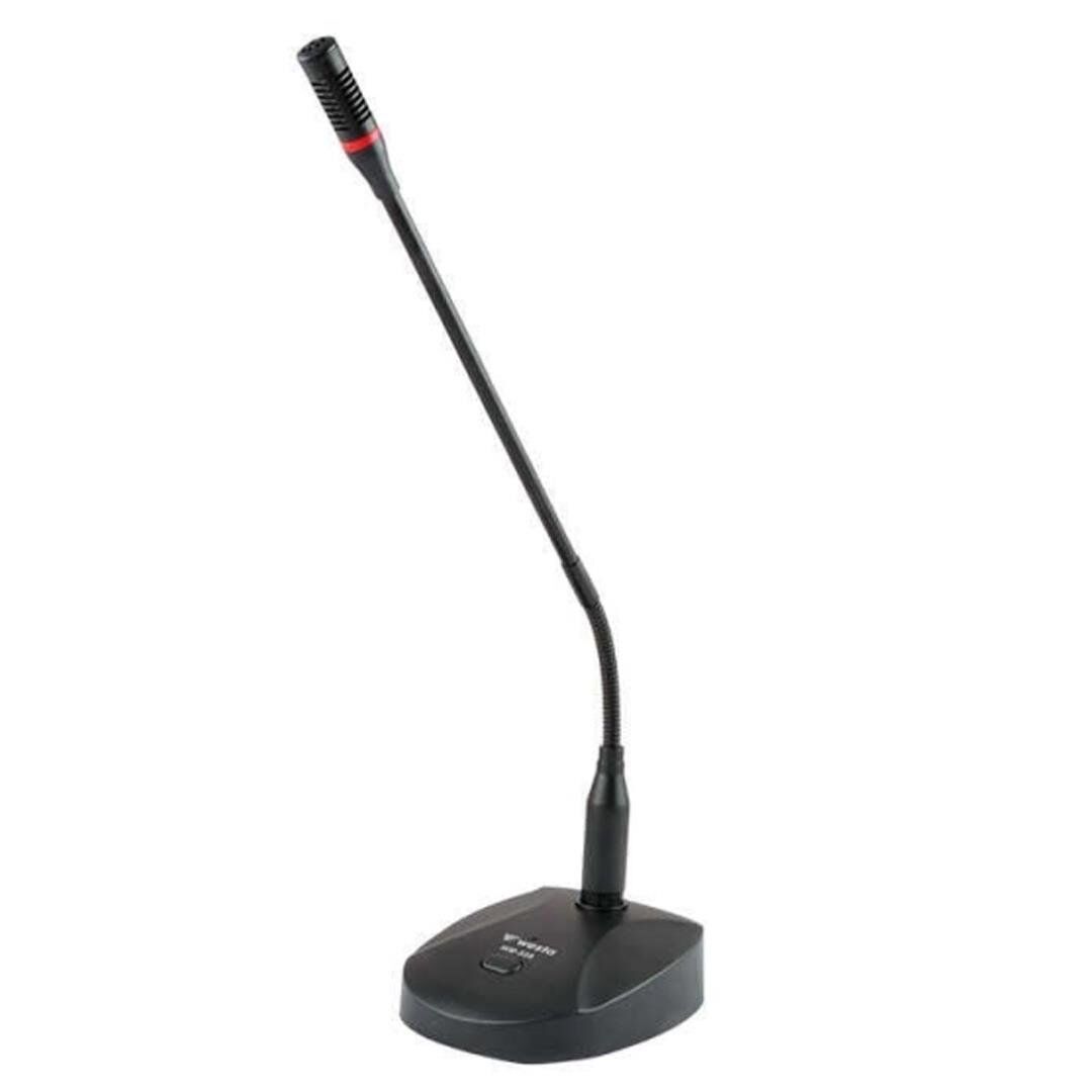 Westa WM-375 Işıklı Kablolu Masa Konferans Kürsü Mikrofonu Okul Cami Konferans Salonu Mikrofonu