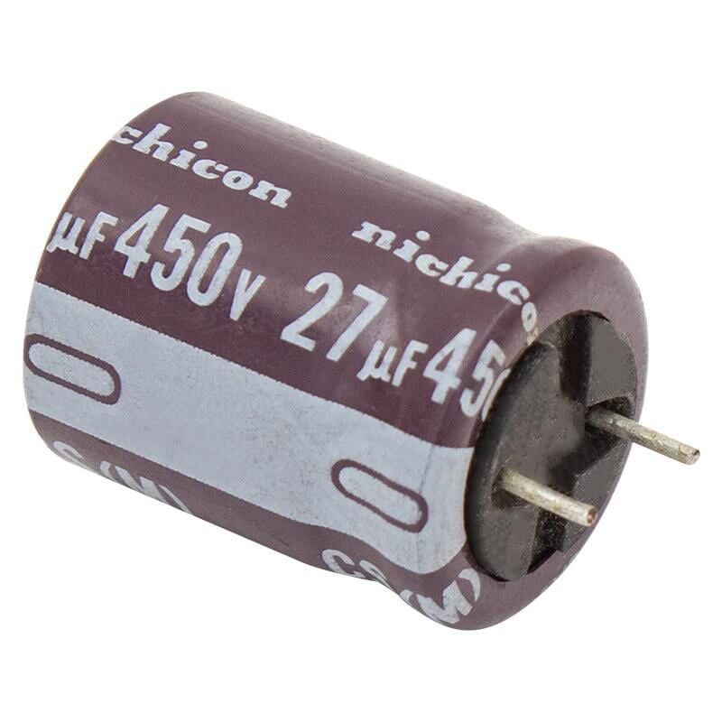 Ayt 27-450 V Kondansatör Kalın Kısa Bacak