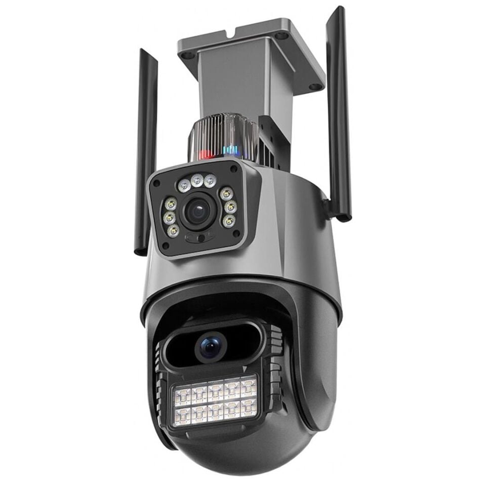 Ayt Powermaster PM-26197 1080P Wifi Poe Kamera 6 MP iCSee Destekli İp Güvenlik Kamerası Cep Telefonundan İzlenebilen