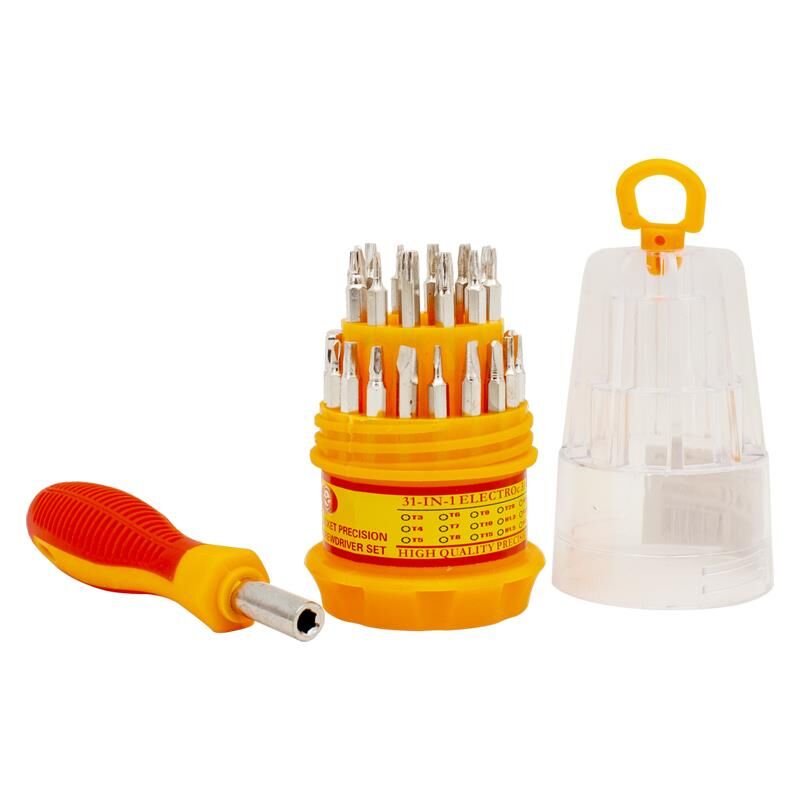 Powermaster 31 in 1 Değiştirilebilir Uç Tornavida Set Huajun Çoklu Tonavida Hassas Tornavida Seti