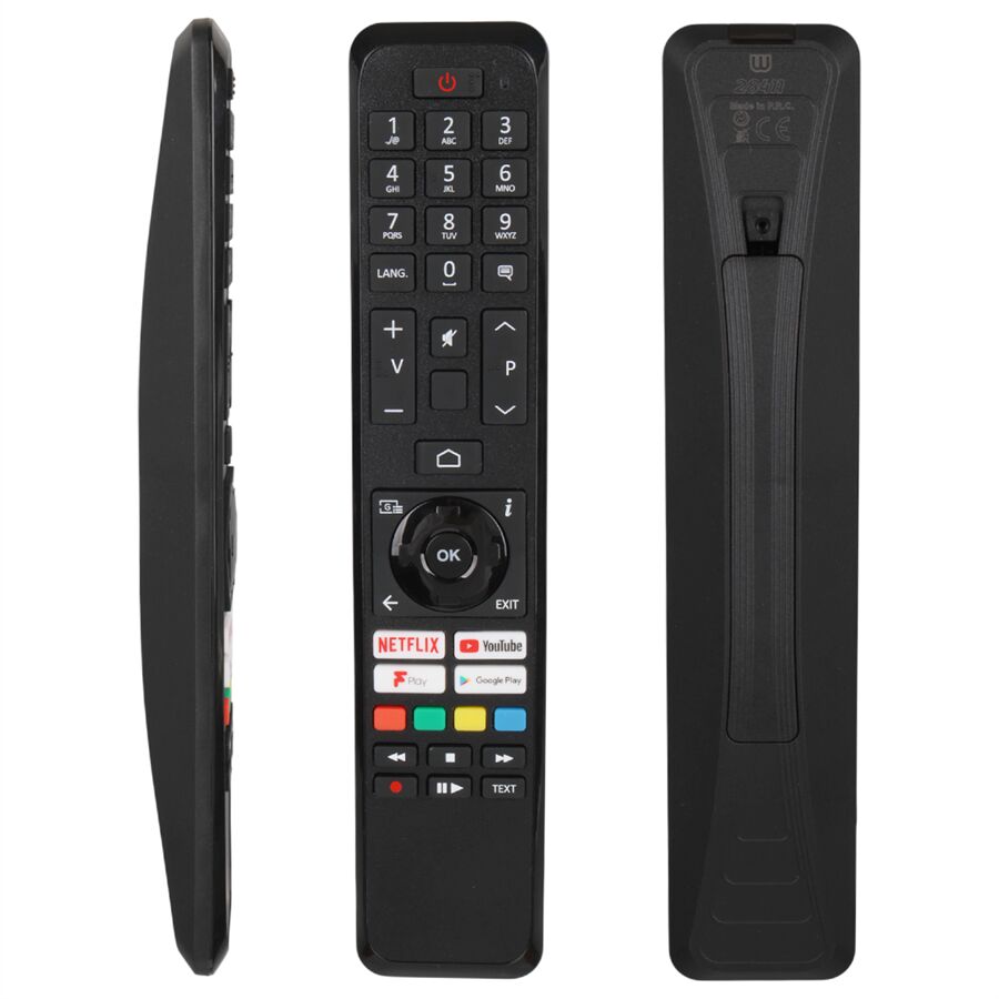 Weko Vestel VS-V3 Ses Komutsuz Akıllı Fplay - Netflix - Youtube - Google Play Tuşlu LCD - Led TV Kumanda