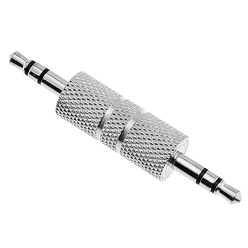 Powermaster 3.5 Mm Erkek Erkek Metal Jack Stereo Birleştirici Tam İletken Soket