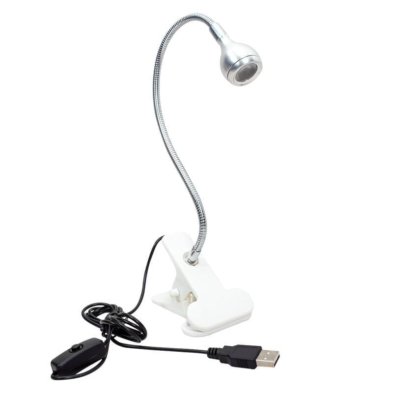 Powermaster Cob Led Beyaz 5 Volt Usb Beyaz Masa Lambası Kitap Okuma Masa Gece Lambası