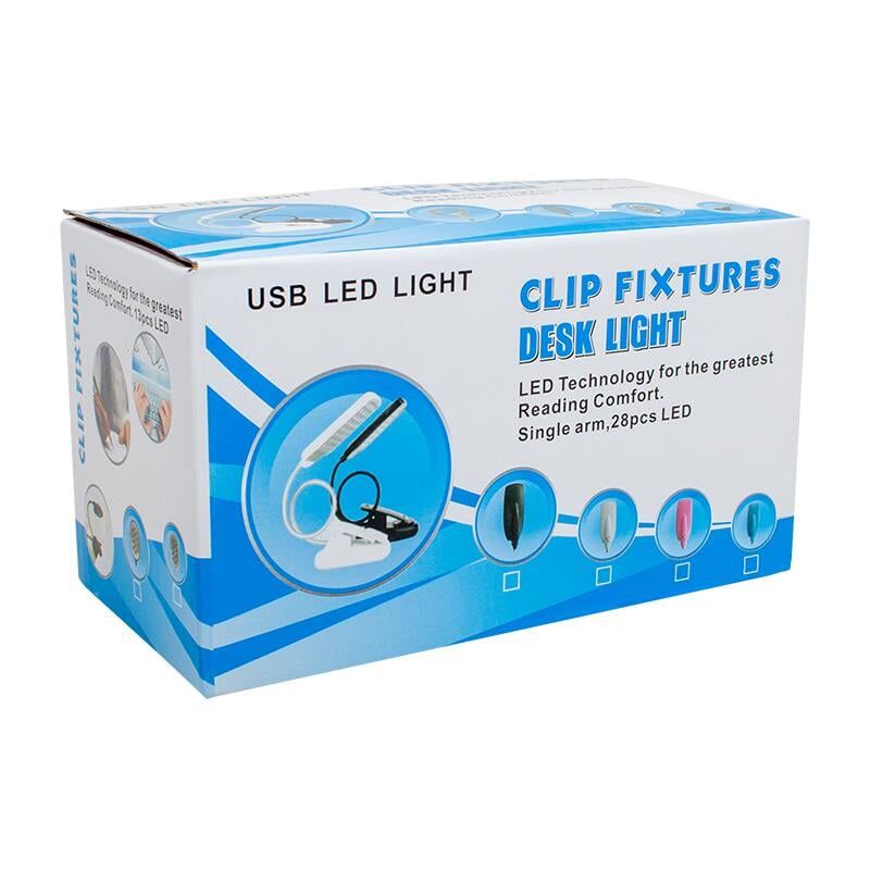 Powermaster Cob Led Beyaz 5 Volt Usb Beyaz Masa Lambası Kitap Okuma Masa Gece Lambası